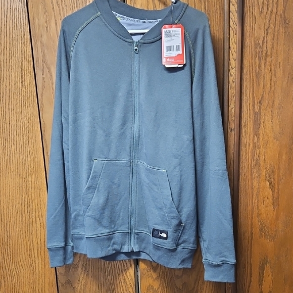 The North Face Men's Charcoal Zip-Up Sweater - Picture 1 of 8